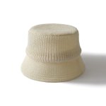 画像1: Subciety（サブサエティ）Summer bucket hat (IVORY) (1)