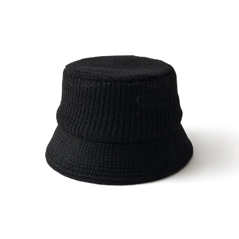 画像1: Subciety（サブサエティ）Summer bucket hat (BLACK) (1)