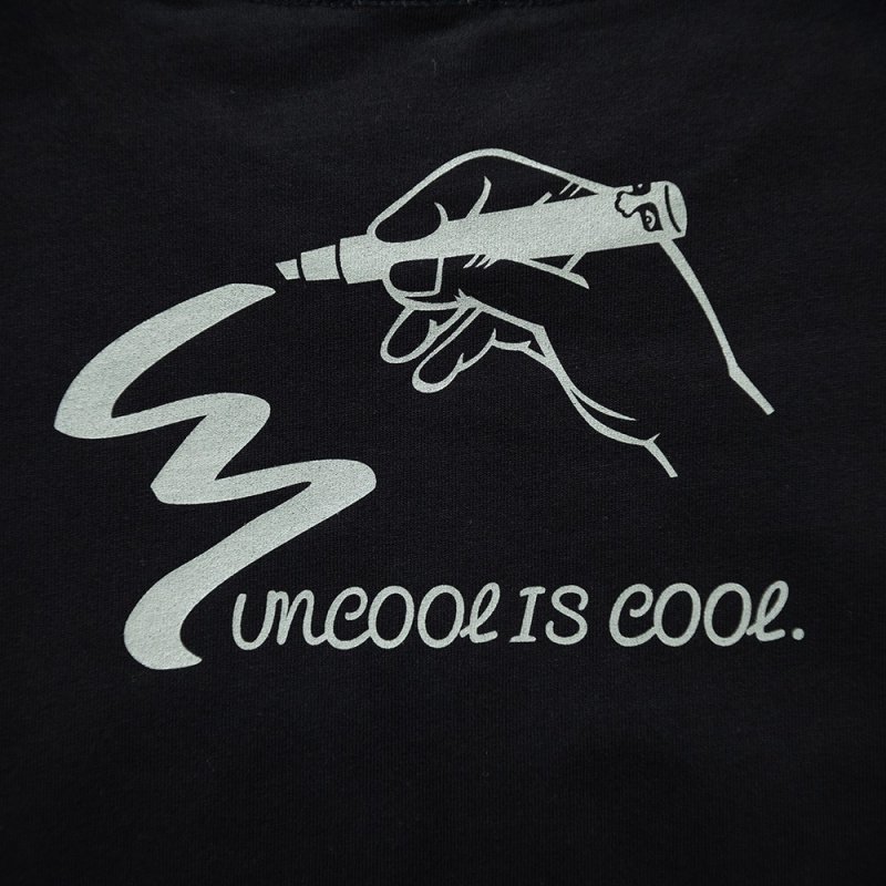 画像4: PUNK DRUNKERS（パンクドランカーズ）プクッとロゴBIG.TEE /BLK (4)