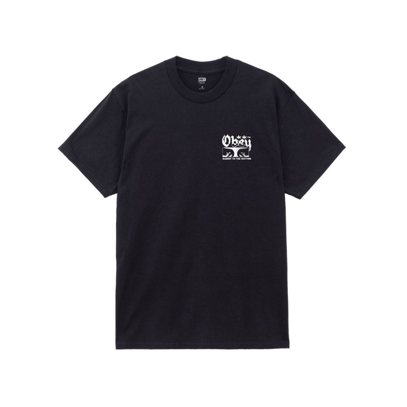 画像4: OBEY SUBMIT TO THE RHYTHM CLASSIC T-SHIRT (4)