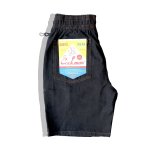 画像1: COOKMAN(クックマン) Chef Pants Short Denim Black (1)