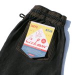 画像3: COOKMAN(クックマン) Chef Pants Short Denim Black (3)