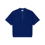 画像1: OBEY GRANT QUATER ZIP SHIRT (1)