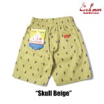 画像1: COOKMAN(クックマン) Chef Pants Short Skull Skull Beige (1)