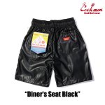 画像1: COOKMAN(クックマン) Chef Pants Short Diner’s Seat Black (1)