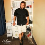 画像8: COOKMAN(クックマン) Chef Pants Short Denim Natural (8)