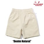 画像2: COOKMAN(クックマン) Chef Pants Short Denim Natural (2)