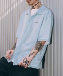 画像5: SUBCIETY（サブサエティ）Hexagonal mesh shirt (BLUE) (5)