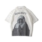 画像1: SUBCIETY（サブサエティ）Hexagonal mesh shirt (WHITE) (1)