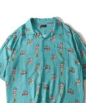 画像2: SUBCIETY（サブサエティ）Aloha shirt (GREEN) (2)
