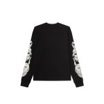 画像2: OBEY(オベイ )GOBLIN LS THERMAL - BLACK (2)