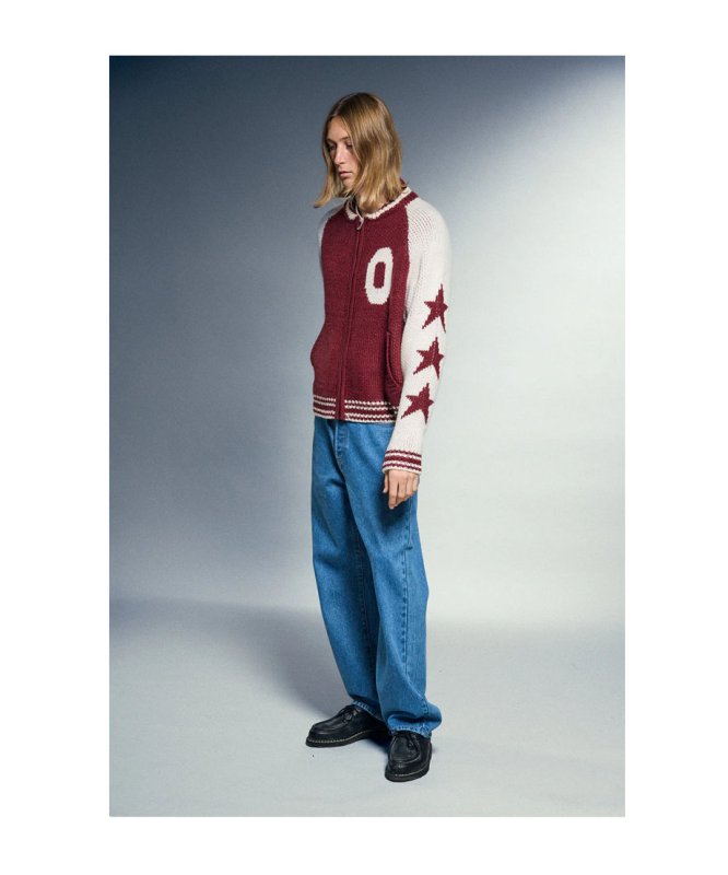 画像4: OBEY(オベイ) INT. COWICHAN SWEATER -TAWNY PORT (4)