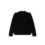 画像2: OBEY(オベイ) FLORAL ZIP CARDIGAN - BLACK (2)