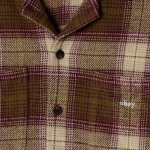 画像2: OBEY(オベイ) LAUREL SHIRT -MOSS GREEN MULTIー (2)