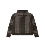 画像2: OBEY(オベイ) OBEY ZIP UP BAJA SWEATER - LEAF MULTI (2)