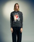 画像2: OBEY(オベイ) VAST UNIVERSE PIGMENT LS T-SHIRT - PIGMENT DUSTY BLACK (2)
