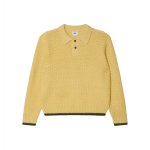 画像1: OBEY(オベイ) LORETO POLO SWEATER - STRAW MULTI (1)