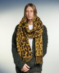 画像2: OBEY CLOTHING　LEOPARD SCARF - LEOPARD (2)