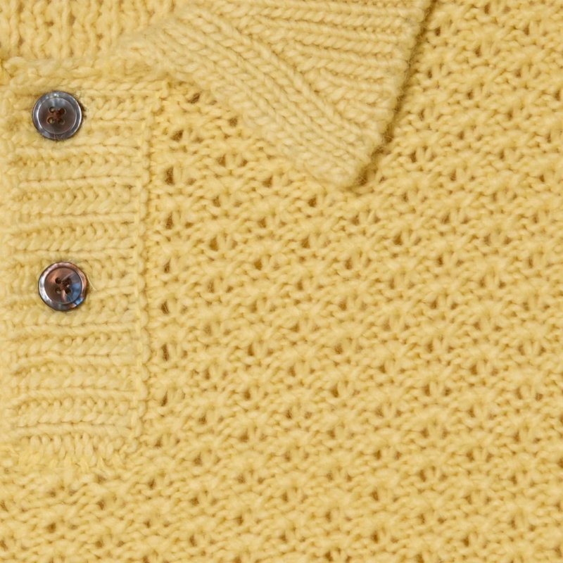 画像3: OBEY(オベイ) LORETO POLO SWEATER - STRAW MULTI (3)