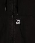 画像3: OBEY(オベイ)  RANDY ZIP UP HOOD - BLACK FADED WASH (3)