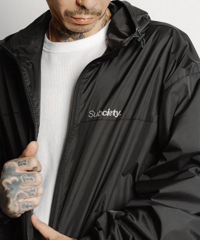 画像8: Subciety Nylon jkt (BLACK) (8)