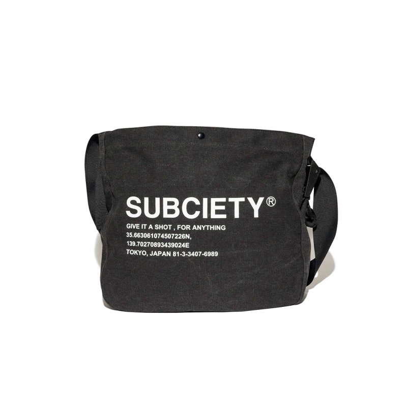 画像1: Subciety（サブサエティ）News paper bag (1)