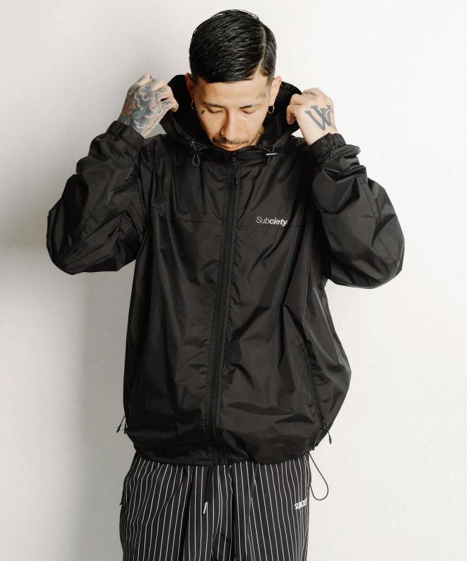 画像5: Subciety Nylon jkt (BLACK) (5)