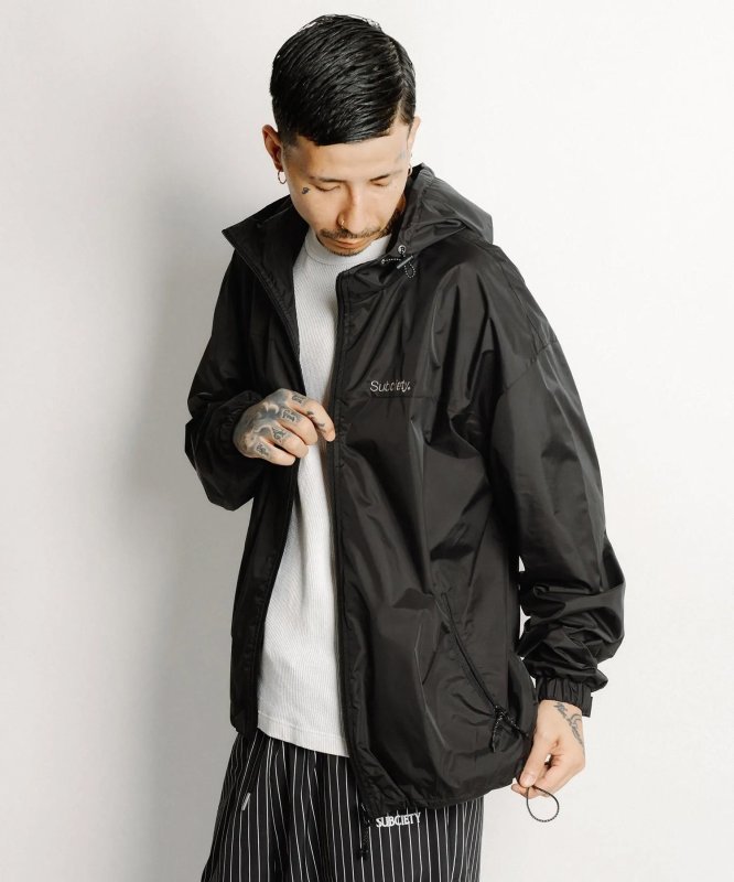 画像7: Subciety Nylon jkt (BLACK) (7)