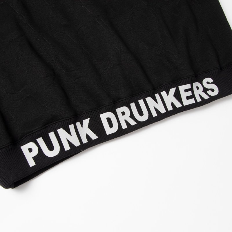 画像4: PUNK DRUNKERS（パンクドランカーズ）あいつキルティングトレーナー -BLK- (4)
