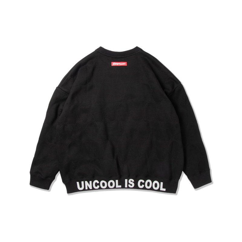 画像2: PUNK DRUNKERS（パンクドランカーズ）あいつキルティングトレーナー -BLK- (2)