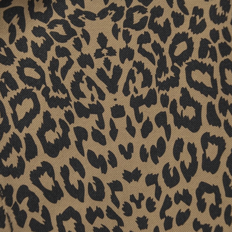 画像5: PUNK DRUNKERS（パンクドランカーズ）PDS豹柄パンツ -BEIGE- (5)