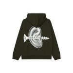 画像1: OBEY(オベイ) RECORDS EAR FADED HOOD -ROSIN- (1)