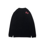 画像2: MxMxM（マモミ）SANRIO CHARACTERS x MxMxM “なかよしスケートボード” LONG TEE (BLACK) (2)