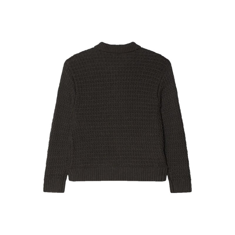 画像2: OBEY(オベイ) TEXTURED RUGBY POLO - CHIMERA MULTI (2)