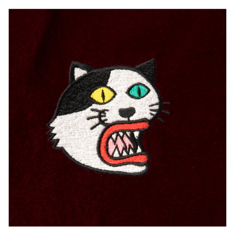 画像4: PUNK DRUNKERS（パンクドランカーズ）野良猫ベトジャン (BURGUNDY) (4)