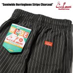 画像8: COOKMAN(クックマン)セミワイド Chef Pants Semiwide Herringbone Stripe Charcoal (8)