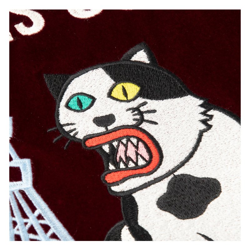 画像7: PUNK DRUNKERS（パンクドランカーズ）野良猫ベトジャン (BURGUNDY) (7)
