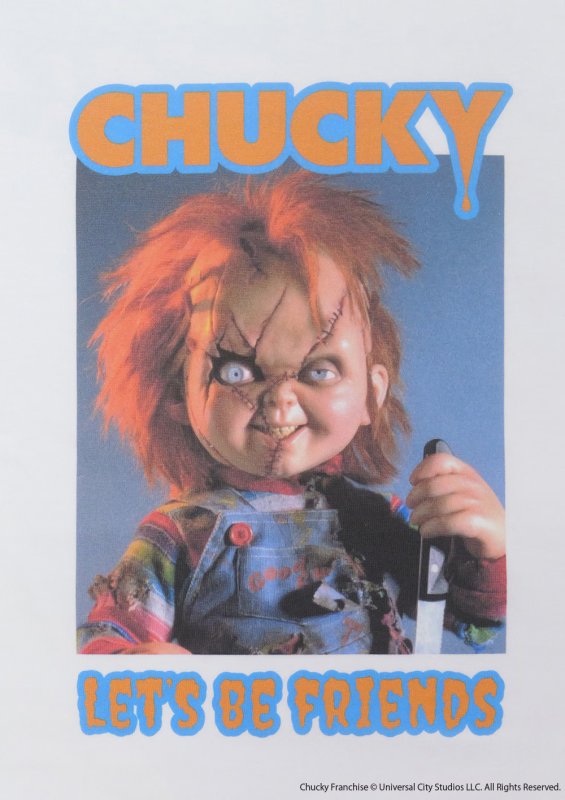 画像3: MxMxM（マモミ）CHUCKY x MxMxM “LET'S BE FRIENDS” LONG TEE (WITE) (3)