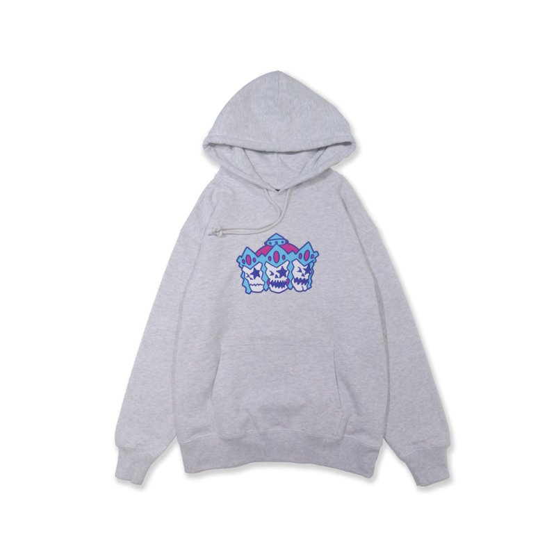 画像2: MxMxM（マモミ）キン肉マン x MxMxM “マジカル モッシュ アシュラマン” HOODIE (GRAY) (2)