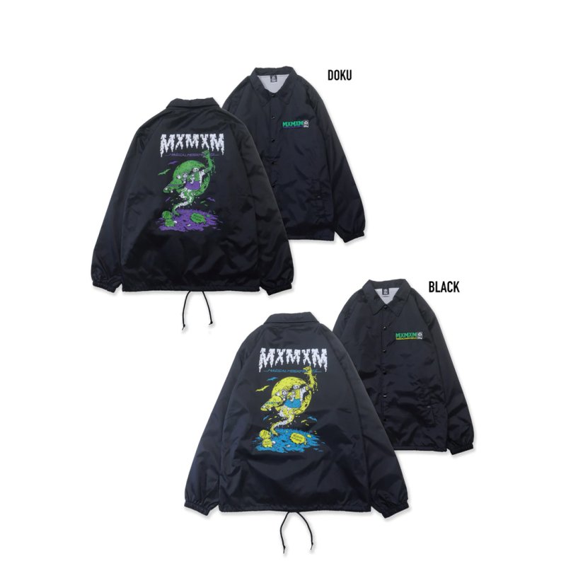 画像5: MxMxM（マモミ）MxMxM GRAVEYARD ZOMBIES COACH JKT (BLACK) (5)