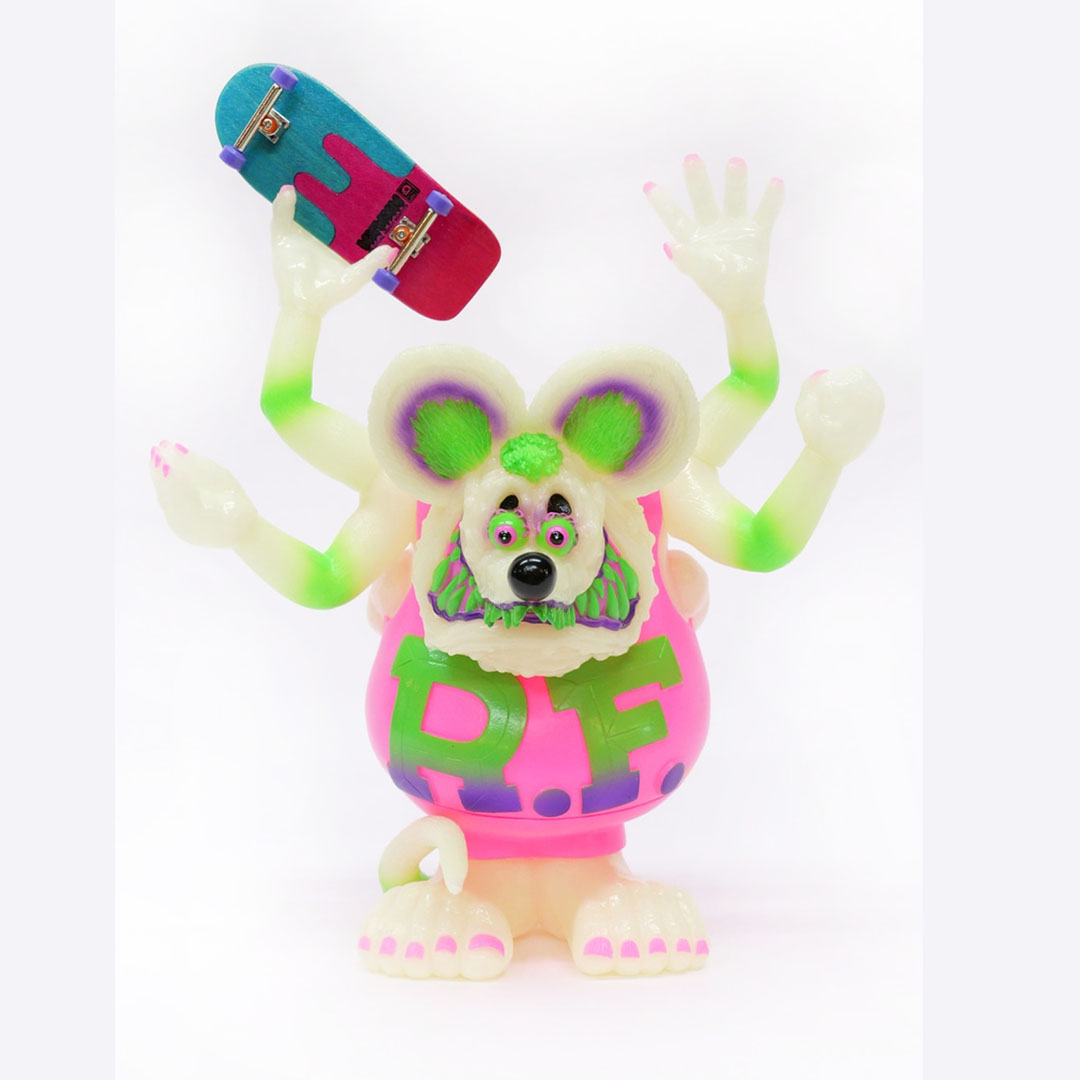 MxMxM（マジカルモッシュミスフィッツ）RATFINK x MxMxM “ASURA RATFINK” GLOW 6 (蓄光) -  HEADSHOPVOX